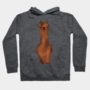 Cartoon Llama Hoodie